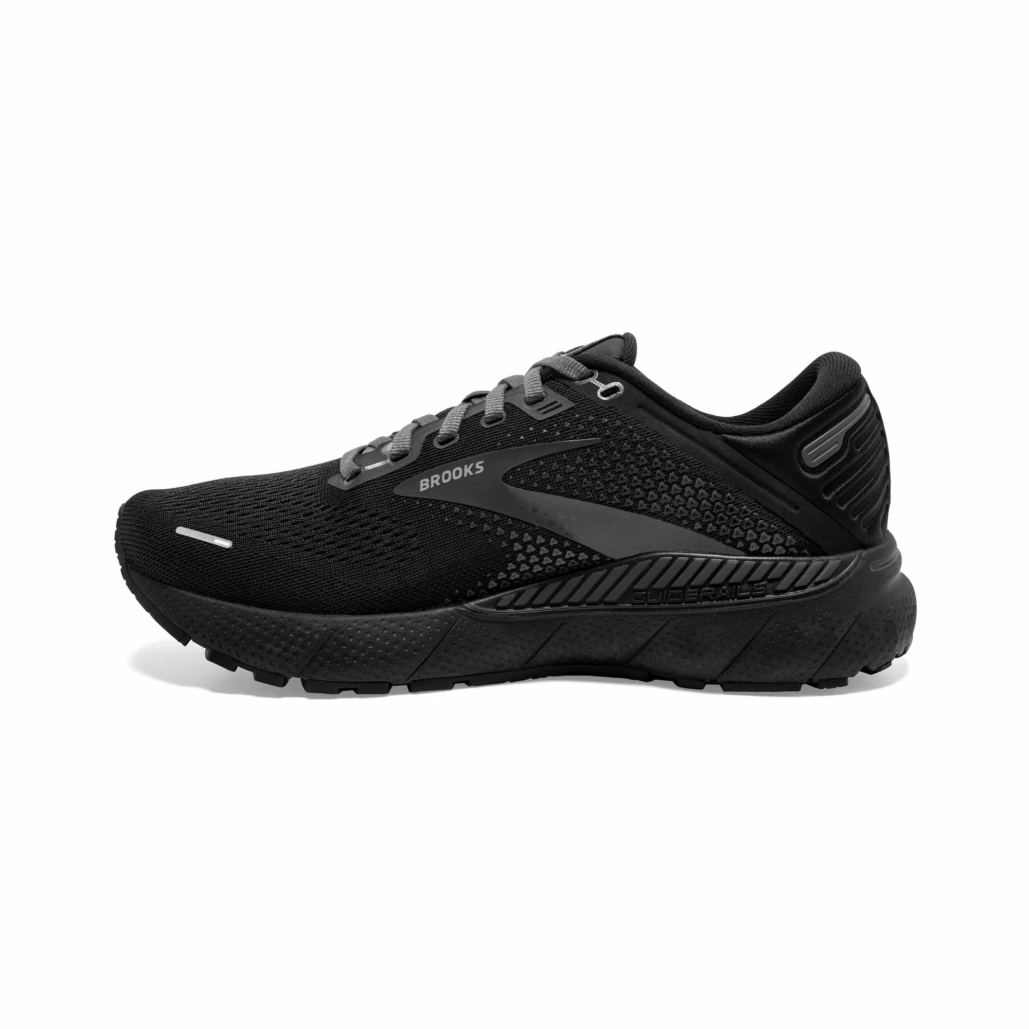Brooks | Women's Adrenaline GTS 22 Running Shoes - All Black 8 Brooks | Women's Adrenaline GTS 22 Running Shoes - All Black - Image 6