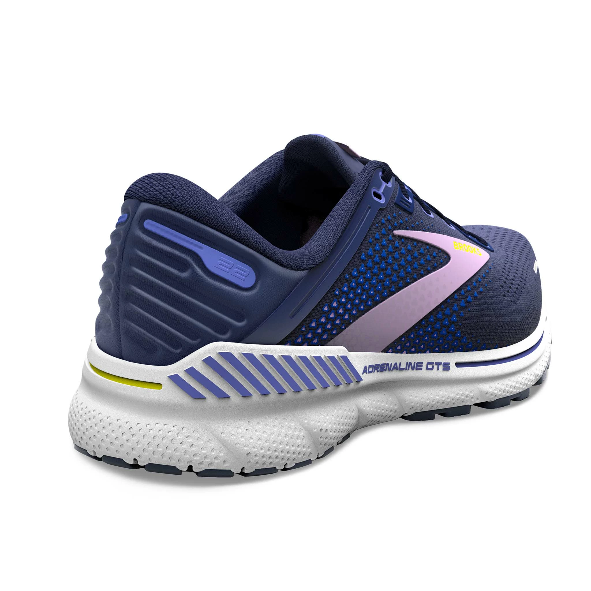 Brooks | Women's Adrenaline GTS 22 Running Shoes - Peacoat 5 Brooks | Women's Adrenaline GTS 22 Running Shoes - Peacoat - Image 3