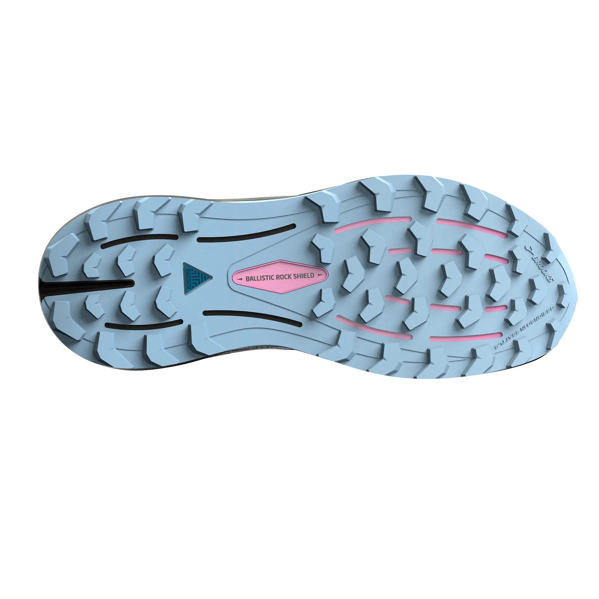 Brooks | Women's Cascadia 16 Running Shoes - Blue 8 Brooks | Women's Cascadia 16 Running Shoes - Blue - Image 6