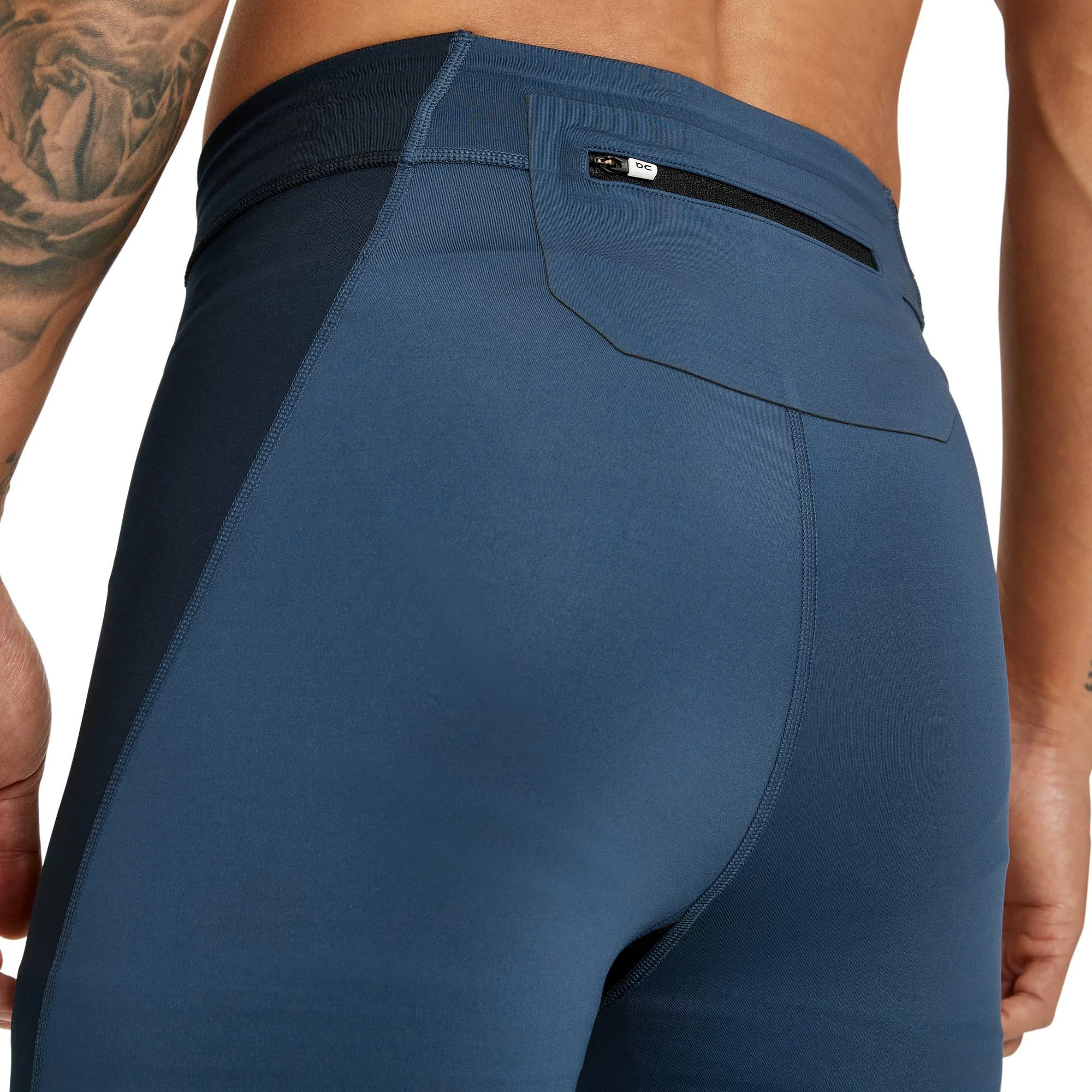 On | Men's Performance Tights - Navy 4 On | Men's Performance Tights - Navy - Image 2