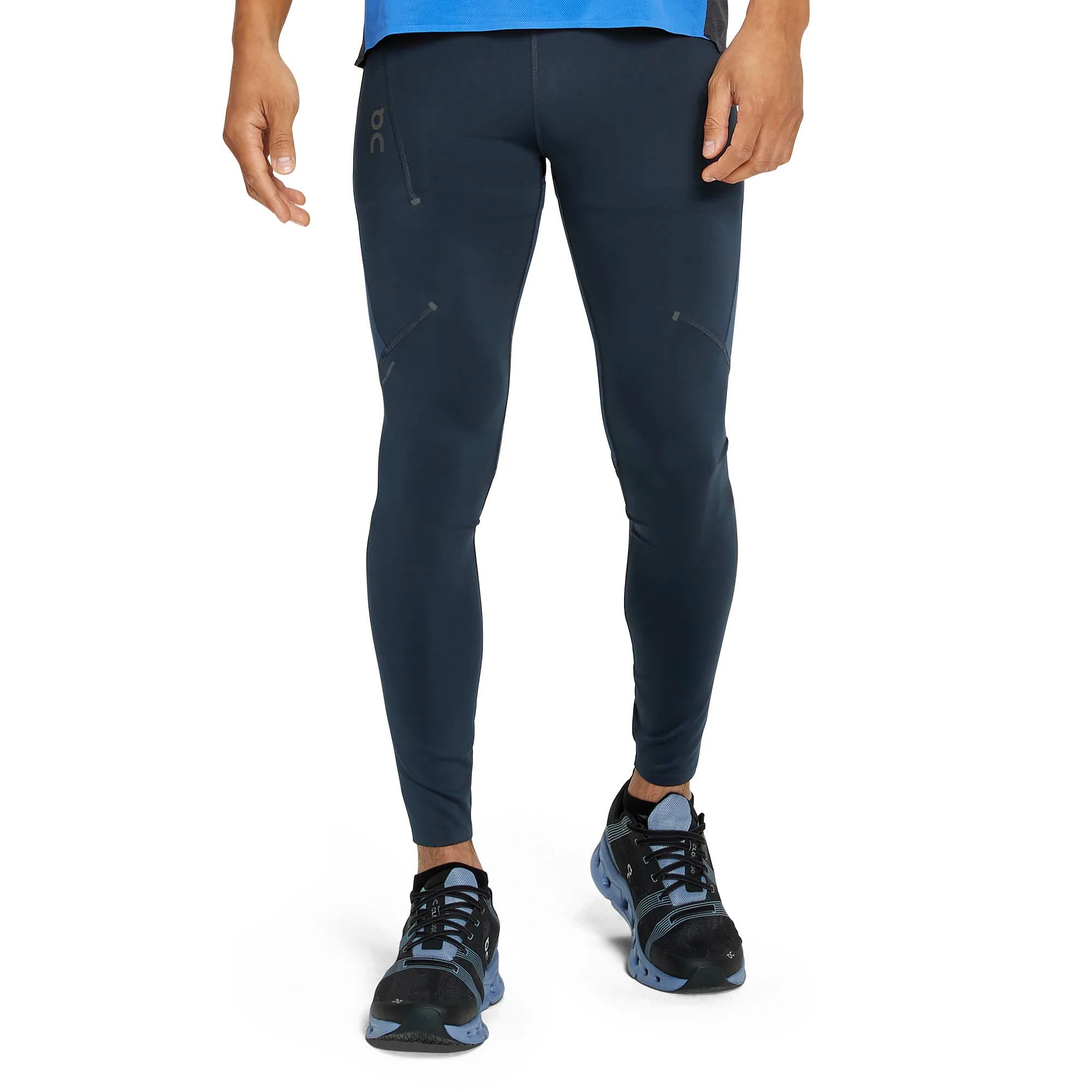 On | Men's Performance Tights - Navy 3 On | Men's Performance Tights - Navy