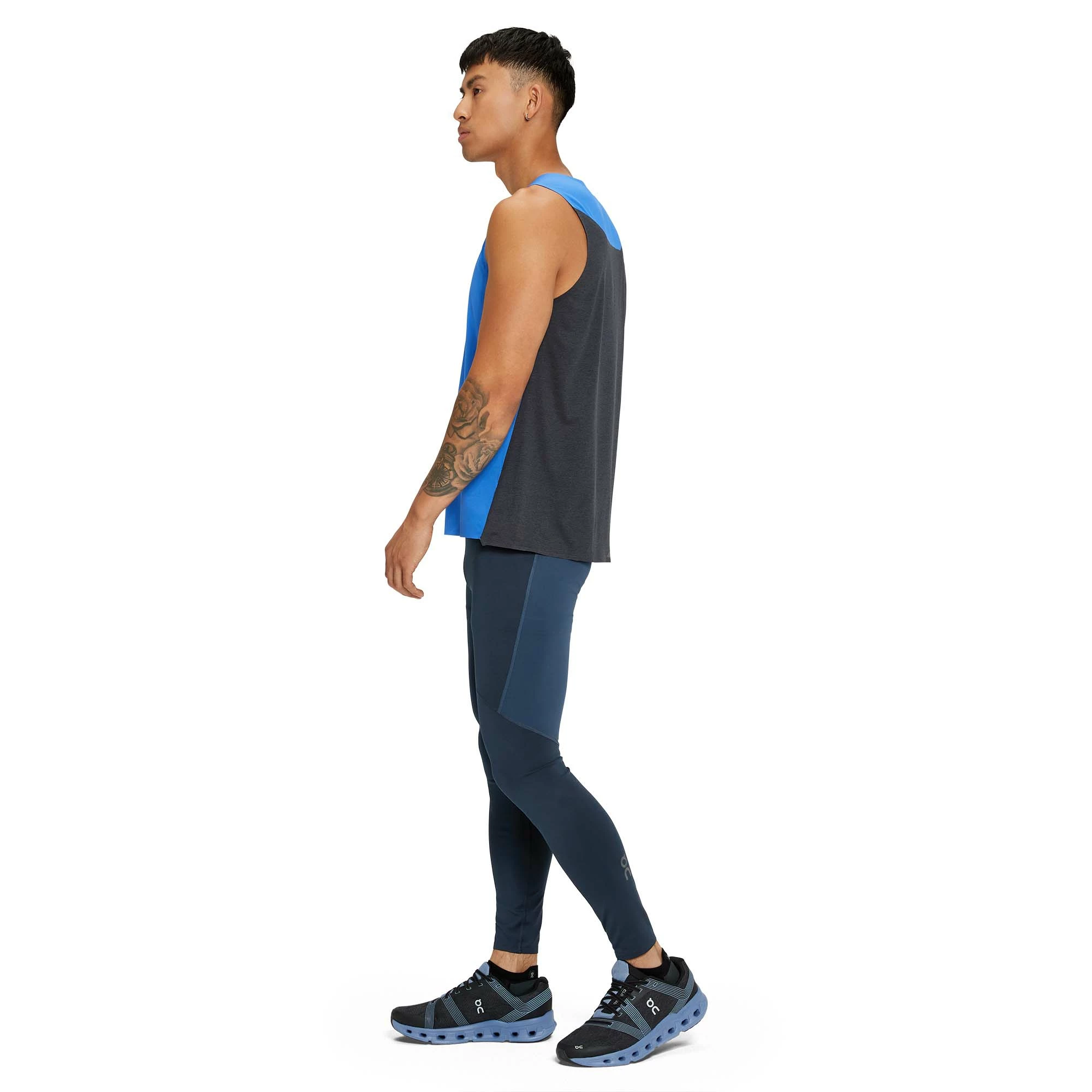 On | Men's Performance Tights - Navy 5 On | Men's Performance Tights - Navy - Image 3