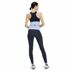 On | Women's Movement Crop - Navy 10 On | Women's Movement Crop - Navy -True Motion Sales Store 1WD10110900 W On MovementCrop backfullbody