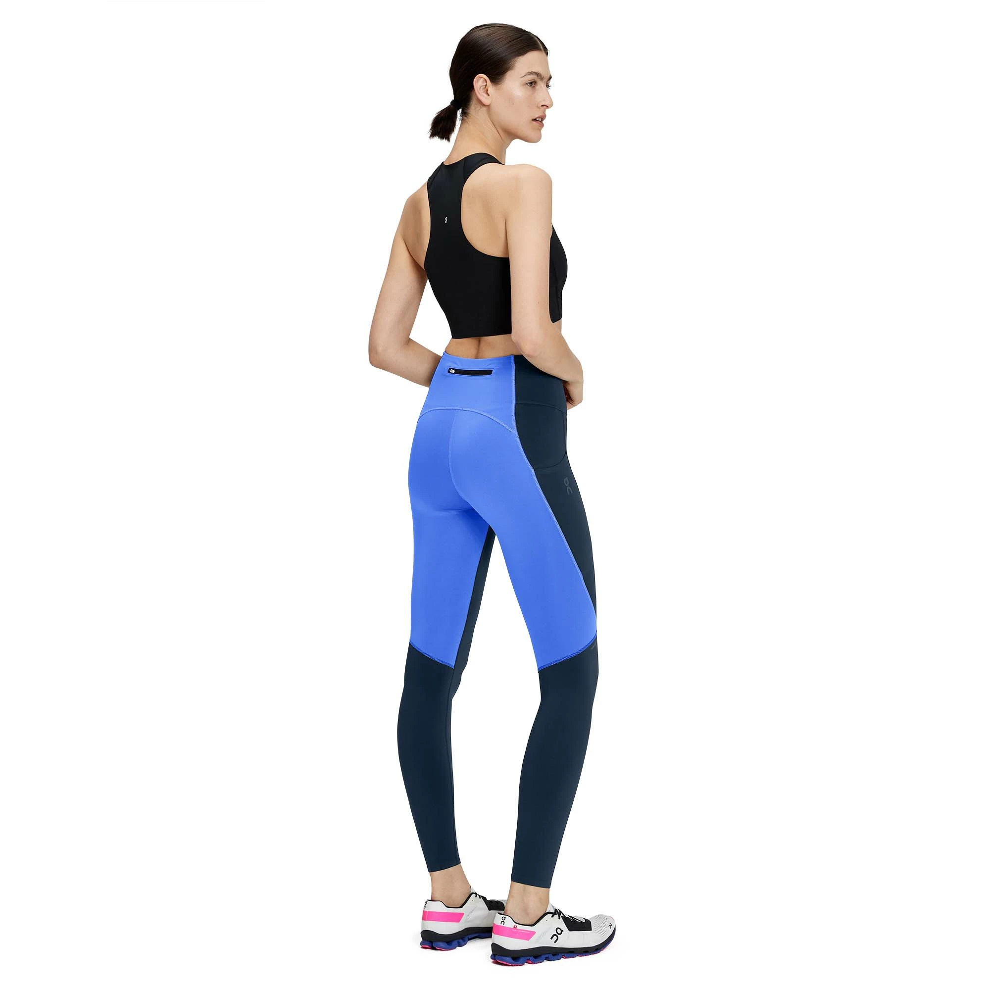 On | Women's Performance Tights - Navy 4 On | Women's Performance Tights - Navy - Image 2