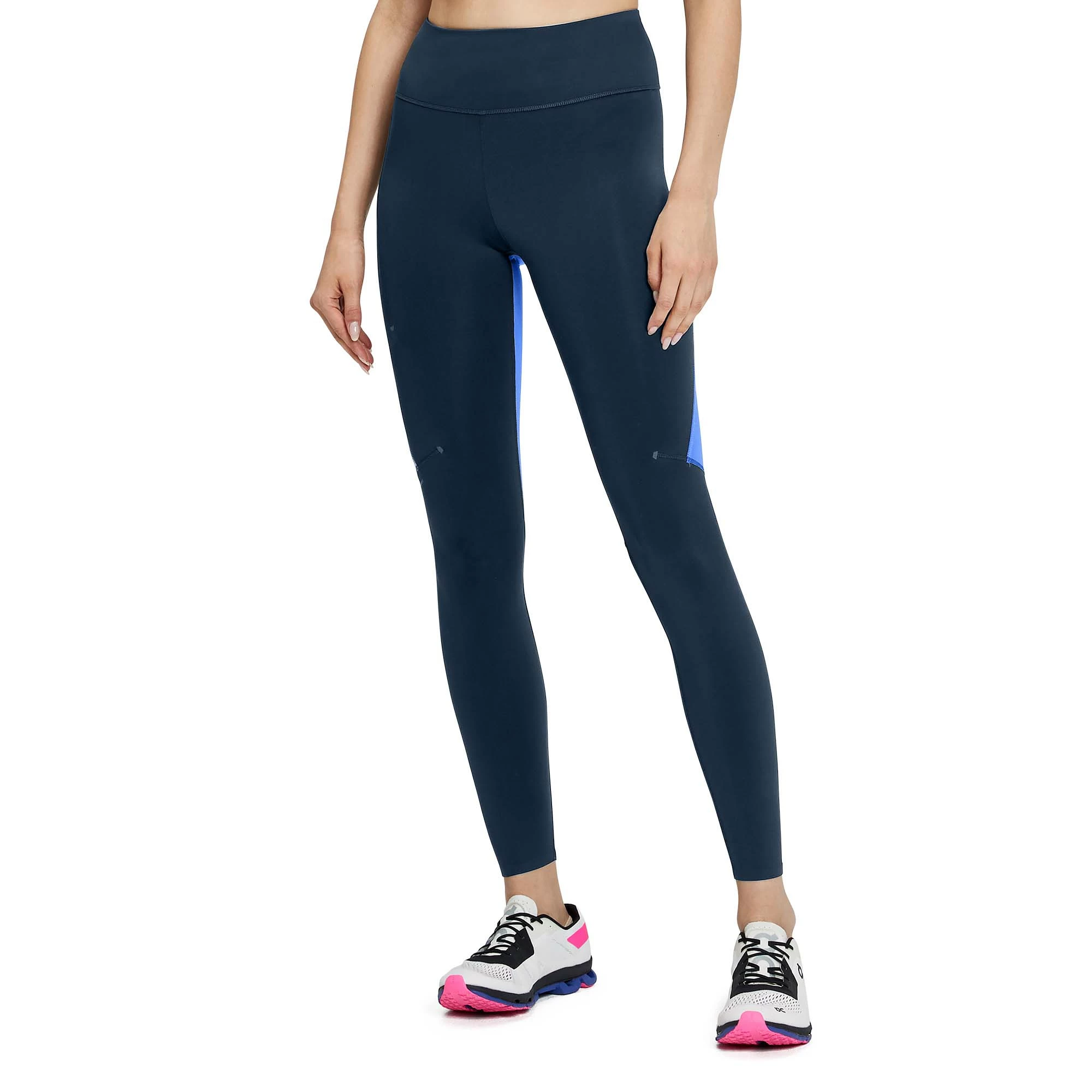 On | Women's Performance Tights - Navy 3 On | Women's Performance Tights - Navy