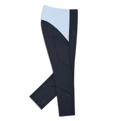 On | Women's Movement 3/4 Tights - Navy 13 On | Women's Movement 3/4 Tights - Navy -True Motion Sales Store 1WD10230900 W On Movement34Tight side