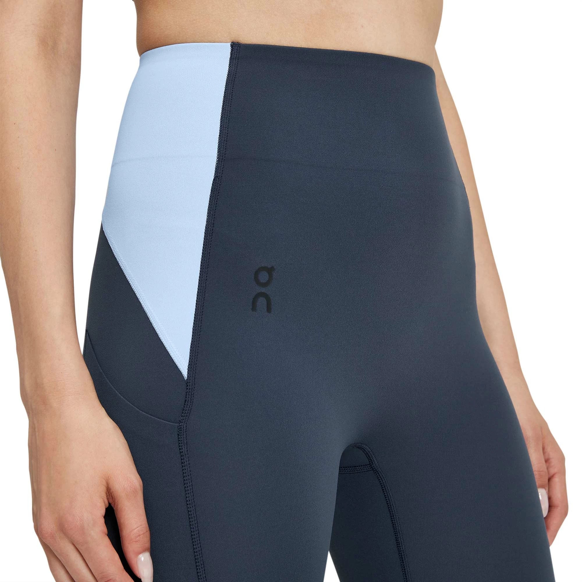 On | Women's Movement 3/4 Tights - Navy 6 On | Women's Movement 3/4 Tights - Navy - Image 4