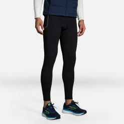 Brooks | Men's Momentum Thermal Tight 13 Brooks | Men's Momentum Thermal Tight -True Motion Sales Store 211359001 M brooks momthermtight modelfront2