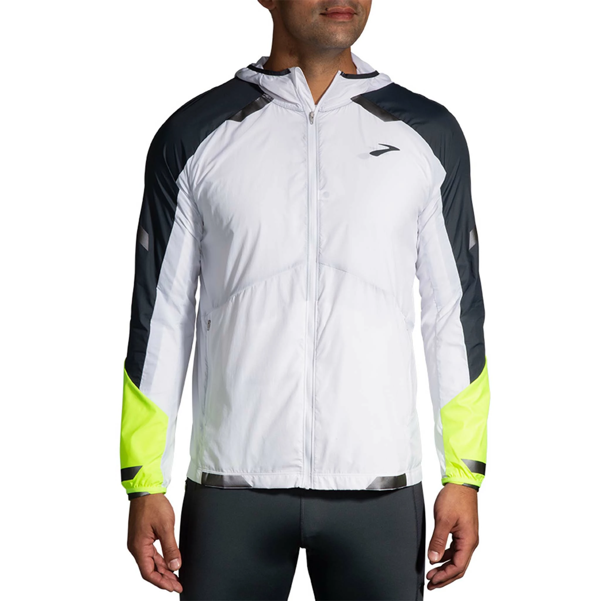 Brooks | Men's Run Visible Convertible Jacket 14 Brooks | Men's Run Visible Convertible Jacket - Image 12