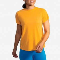 Brooks | Women's Distance Short Sleeve 8 Brooks | Women's Distance Short Sleeve -True Motion Sales Store 221472 755 MA Distance Short Sleeve