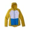 Brooks | Women's Canopy Jacket - Golden Hour 1 Brooks | Women's Canopy Jacket - Golden Hour -True Motion Sales Store 221521362 W Brooks CanopyJacket front