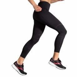 Brooks | Women's Method 7/8 Tight - Black 7 Brooks | Women's Method 7/8 Tight - Black -True Motion Sales Store 22152400W Brooks 78Tight onbody