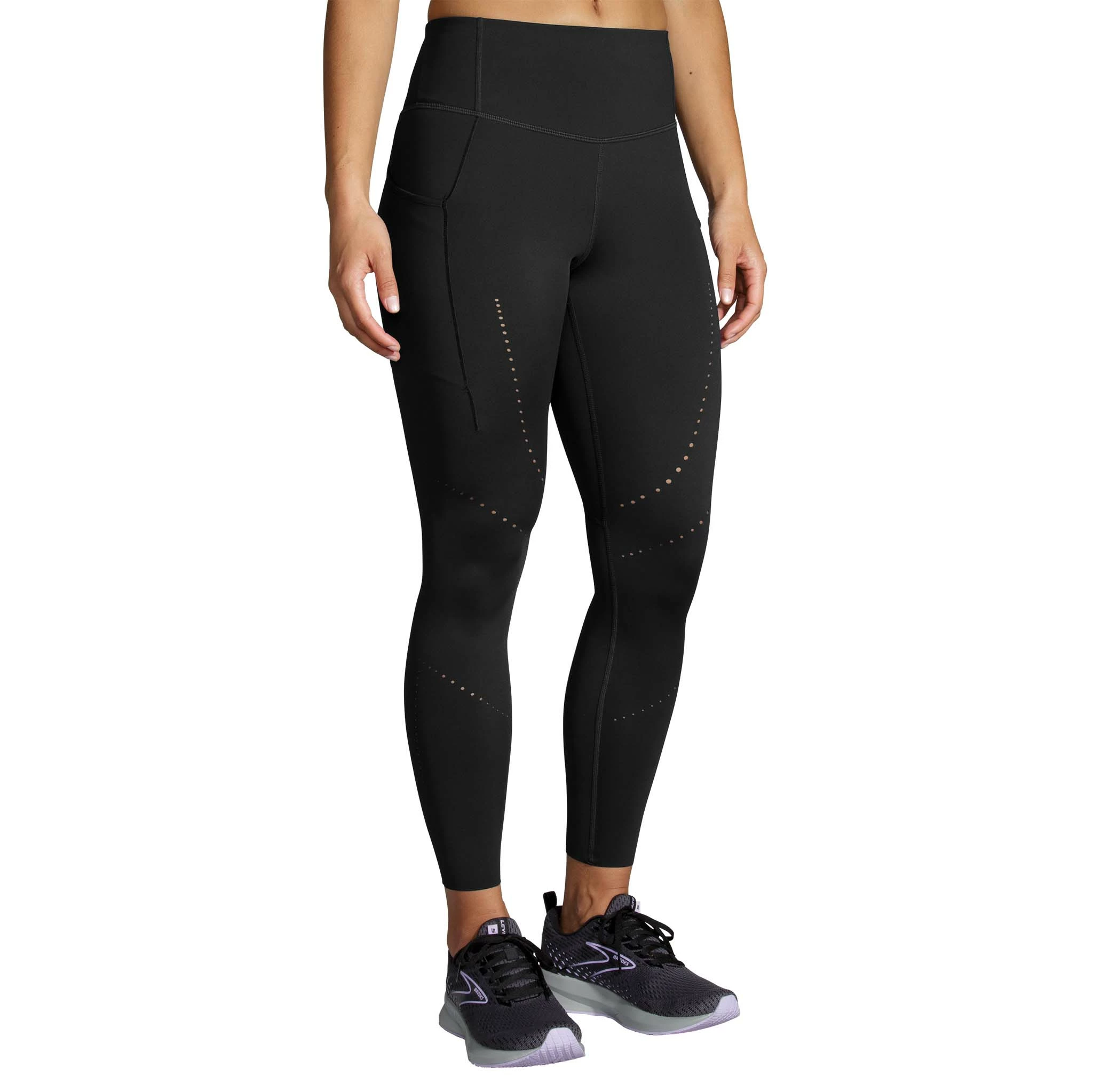 Brooks | Women's Method 7/8 Tight - Black 3 Brooks | Women's Method 7/8 Tight - Black