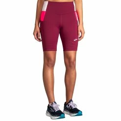 Brooks | Women's Method 8" Short Tight - Razzmatazz