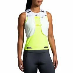 Brooks | Women's Run Visible Convertible Jacket 19 Brooks | Women's Run Visible Convertible Jacket -True Motion Sales Store 221560134 W Brooks RunVisibleConvertibleJacket frontbag