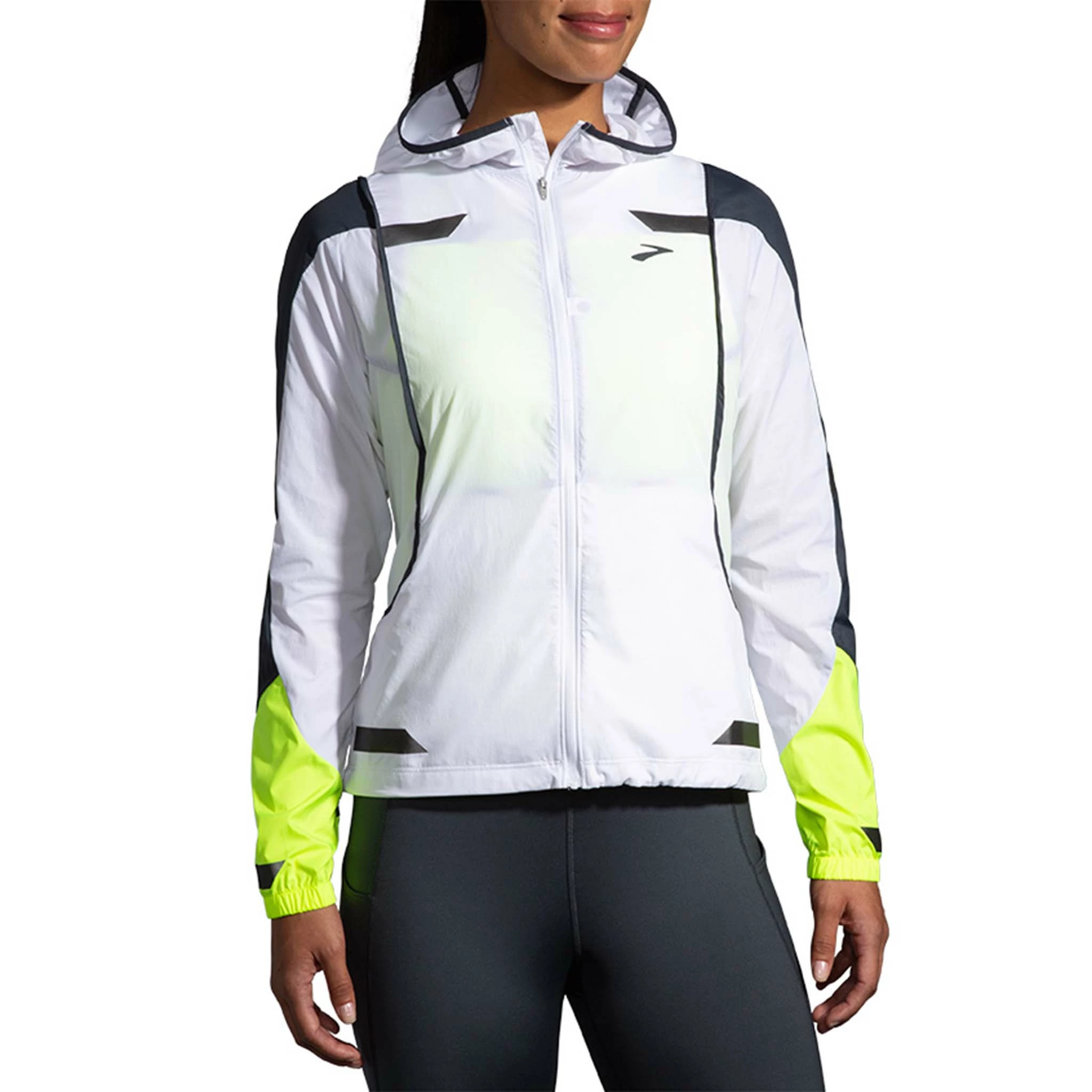Brooks | Women's Run Visible Convertible Jacket 4 Brooks | Women's Run Visible Convertible Jacket - Image 2