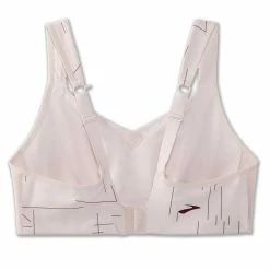 Brooks | Women's Drive Convertible Run Bra - Pink -True Motion Sales Store 350081658 F brooks driveconvertiblerunbra back