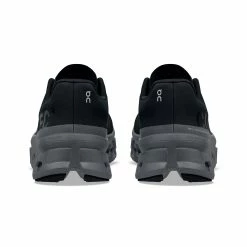 On | Women's Cloudmonster Running Shoes - Black -True Motion Sales Store 61.99024 W On Cloudmonster back
