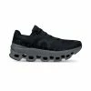 On | Women's Cloudmonster Running Shoes - Black -True Motion Sales Store 61.99024 W On Cloudmonster side
