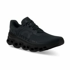 On | Men's Cloudmonster Running Shoes - All Black -True Motion Sales Store 61.99025 M On Cloudmonster frontside