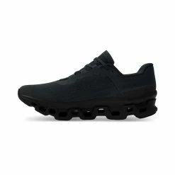On | Men's Cloudmonster Running Shoes - All Black -True Motion Sales Store 61.99025 M On Cloudmonster side2