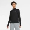 Nike | Women's Dri-Fit Element Top HZ - Black 2 Nike | Women's Dri-Fit Element Top HZ - Black -True Motion Sales Store CU3220 010 W Nike Dri FitElementTopHZ front