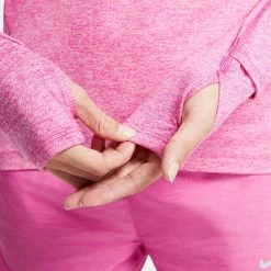 Nike | Women's Dri-FIT Element Running Crew - Active Fuchsia 9 Nike | Women's Dri-FIT Element Running Crew - Active Fuchsia -True Motion Sales Store CU3277 623 W Nike DFElementCrew sleeve