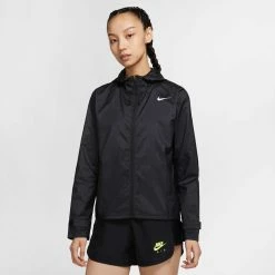 Nike | Women's Essential Jacket Plus 15 Nike | Women's Essential Jacket Plus -True Motion Sales Store CZ2851 010 W Nike EssentialJacketPlus frontonbody