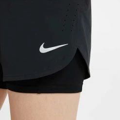 Nike | Women's Eclipse 2in1 Short 10 Nike | Women's Eclipse 2in1 Short -True Motion Sales Store CZ9570 010 W Nike Eclipse2in1Short logo