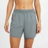 Nike | Women's Tempo Luxe Short 5In 2 Nike | Women's Tempo Luxe Short 5In -True Motion Sales Store CZ9576 084 W Nike TempoLuxeShort5In frontonbody