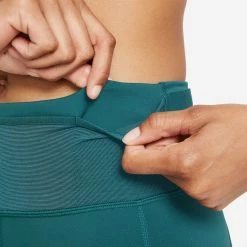 Nike | Women's Epic Luxe Tight Short Trail 12 Nike | Women's Epic Luxe Tight Short Trail -True Motion Sales Store CZ9590 393 F nike Epic Lux Tight Short Trail waistband pocket