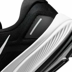 Nike | Men's Air Zoom Structure 24 Running Shoes - Black 13 Nike | Men's Air Zoom Structure 24 Running Shoes - Black -True Motion Sales Store DA8535 001 M Nike AirZoomStructure24 back