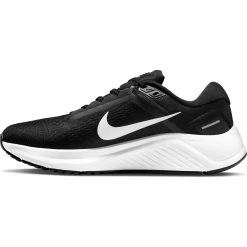 Nike | Women's Air Zoom Structure 24 Running Shoes - Black 12 Nike | Women's Air Zoom Structure 24 Running Shoes - Black -True Motion Sales Store DA8570 001 W NikeAirZoomStructure24 side3