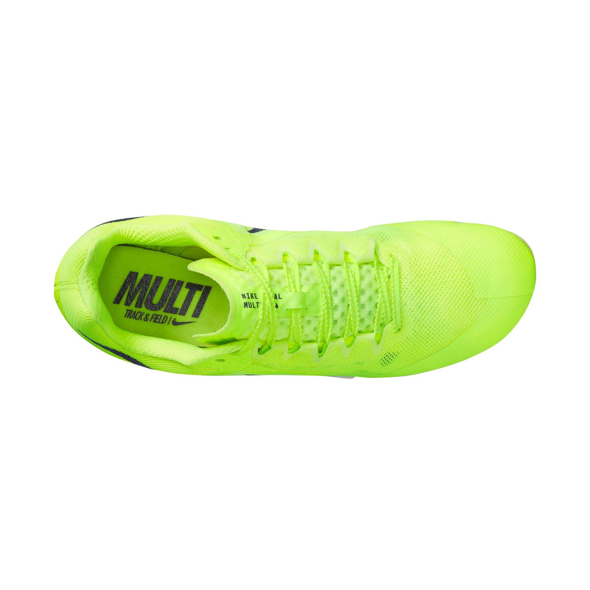 Nike | Unisex Zoom Rival Track & Field Multi-Event Spikes - Volt 7 Nike | Unisex Zoom Rival Track & Field Multi-Event Spikes - Volt - Image 5