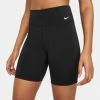 Nike | Women's One Dri-Fit MR 7 Inch Short -True Motion Sales Store DD0243 010 F nike One Dri Fit MR 7Inch Short side