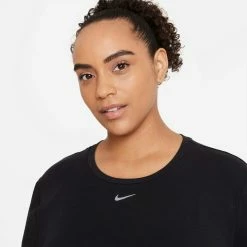 Nike | Women's Dri-FIT ONE Standard Fit Short-Sleeve Top (Plus Size) 9 Nike | Women's Dri-FIT ONE Standard Fit Short-Sleeve Top (Plus Size) -True Motion Sales Store DD0618 010 W Nike OneLuxeDFSSSTDTop neck 6b1c2b4c bd5d 40fd aab1 a8bd7ec708b6