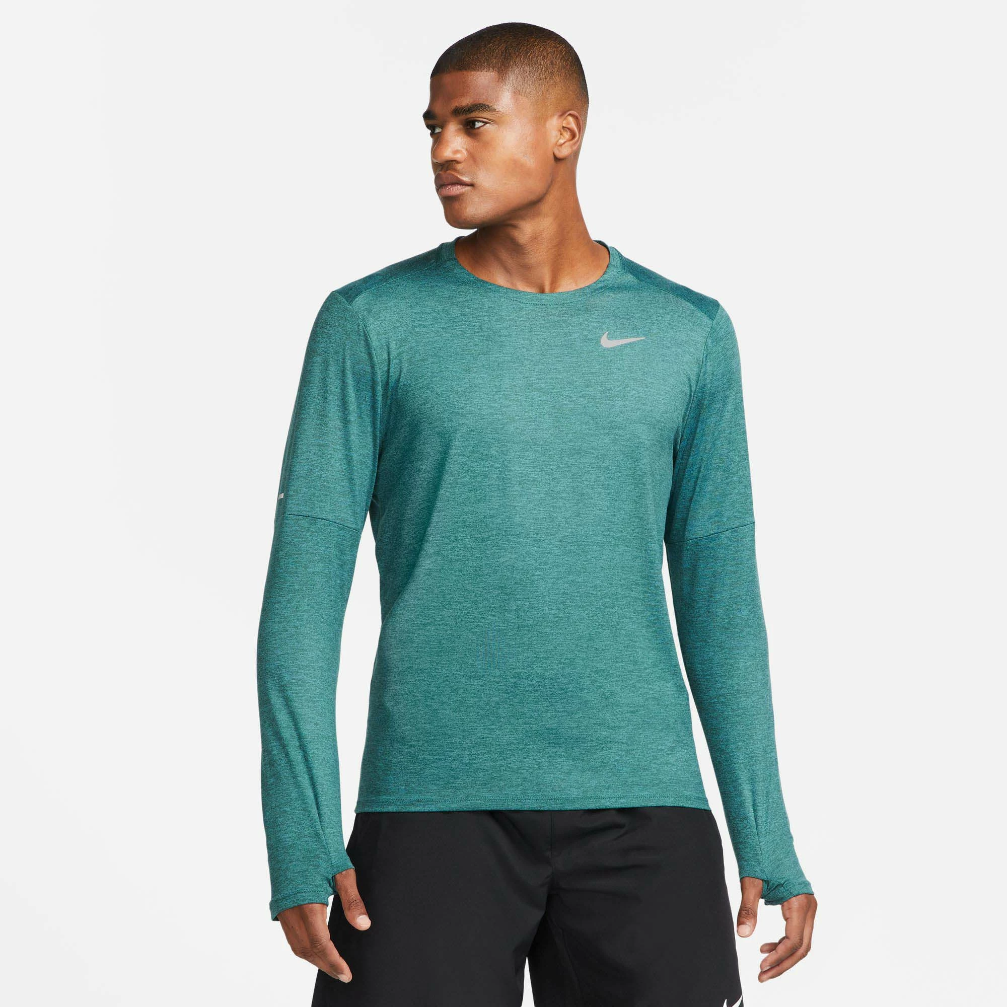 Nike | Men's Dri-FIT Element Running Crew - Faded Spruce 3 Nike | Men's Dri-FIT Element Running Crew - Faded Spruce