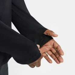 Nike | Men's Dri-FIT Element 1/4-Zip Running Top - Black -True Motion Sales Store DD4756 010 M Nike Dri FitElementTopHZ sleeve