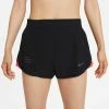 Nike | Women's Run Division Tempo Luxe Shorts 2 Nike | Women's Run Division Tempo Luxe Shorts -True Motion Sales Store DD5328 010 F nike Run Division Tempo Luxe Shorts front
