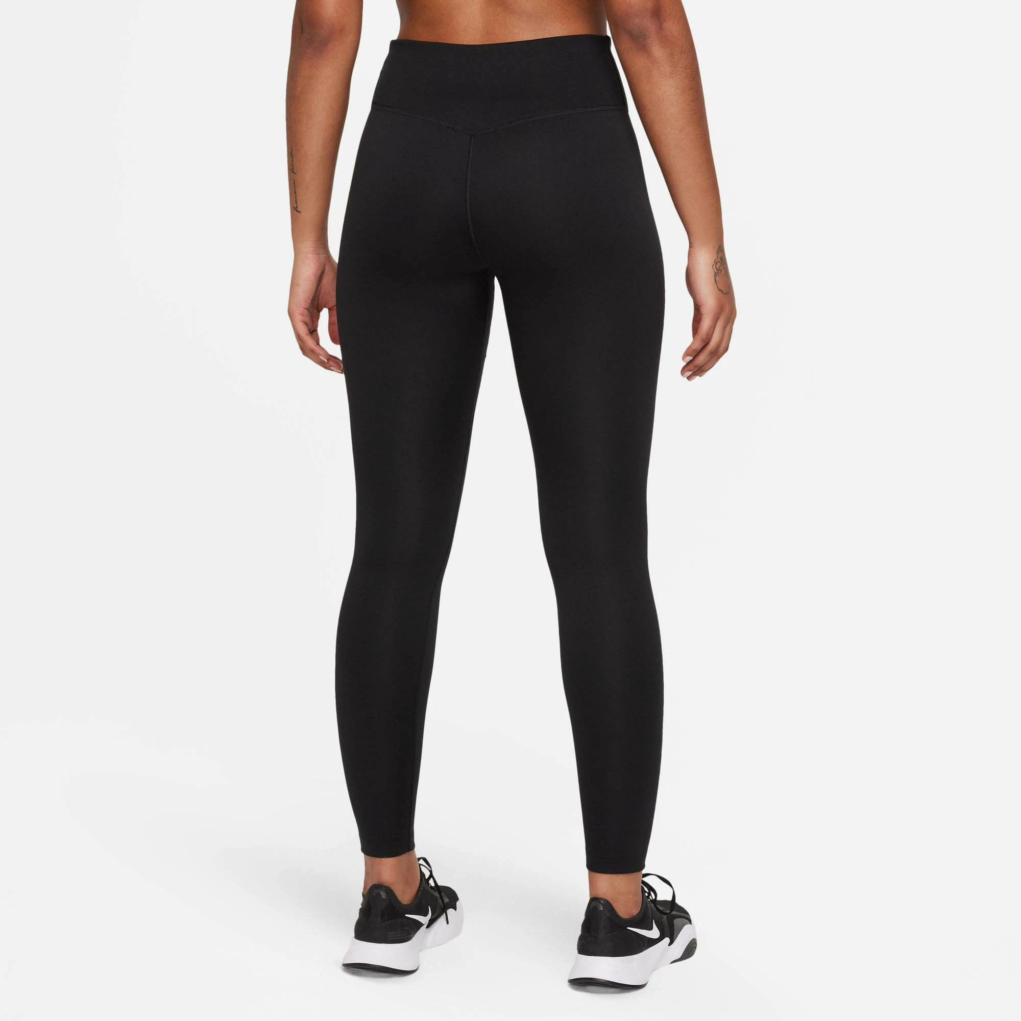 Nike | Women's One Therma-Fit MR Tight - Black 4 Nike | Women's One Therma-Fit MR Tight - Black - Image 2