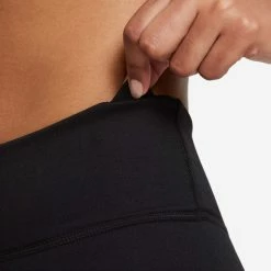 Nike | Women's One Therma-Fit MR Tight - Black 9 Nike | Women's One Therma-Fit MR Tight - Black -True Motion Sales Store DD5475 010 W Nike OneTherma FitMRTight keypocket