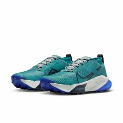 Nike | Men's ZoomX Zegama Trail Running Shoes - Mineral Teal 11 Nike | Men's ZoomX Zegama Trail Running Shoes - Mineral Teal -True Motion Sales Store DH0623 301 M Nike ZoomXZegamaTrail frontside
