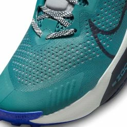 Nike | Men's ZoomX Zegama Trail Running Shoes - Mineral Teal 12 Nike | Men's ZoomX Zegama Trail Running Shoes - Mineral Teal -True Motion Sales Store DH0623 301 M Nike ZoomXZegamaTrail toe