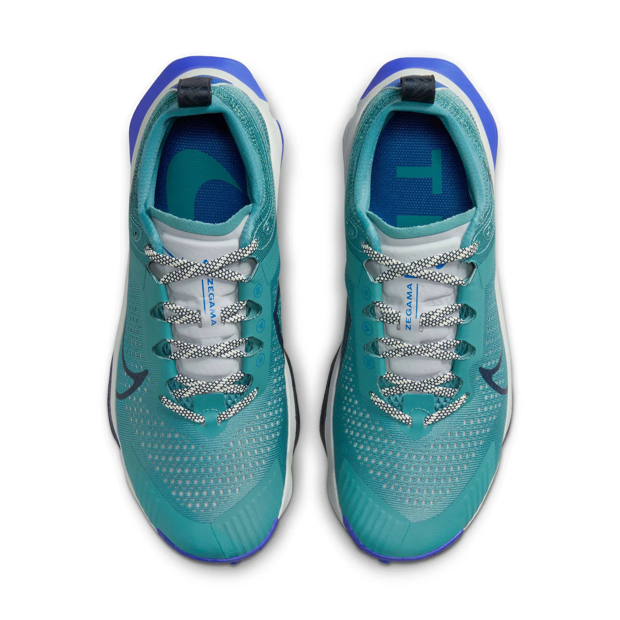 Nike | Men's ZoomX Zegama Trail Running Shoes - Mineral Teal 8 Nike | Men's ZoomX Zegama Trail Running Shoes - Mineral Teal - Image 6