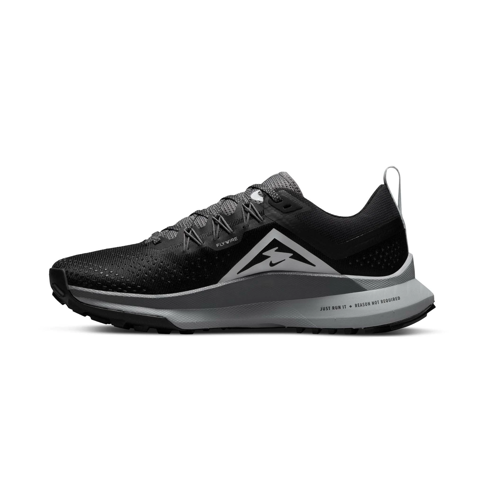 Nike | Women's React Pegasus Trail 4 Running Shoes - Black 6 Nike | Women's React Pegasus Trail 4 Running Shoes - Black - Image 4