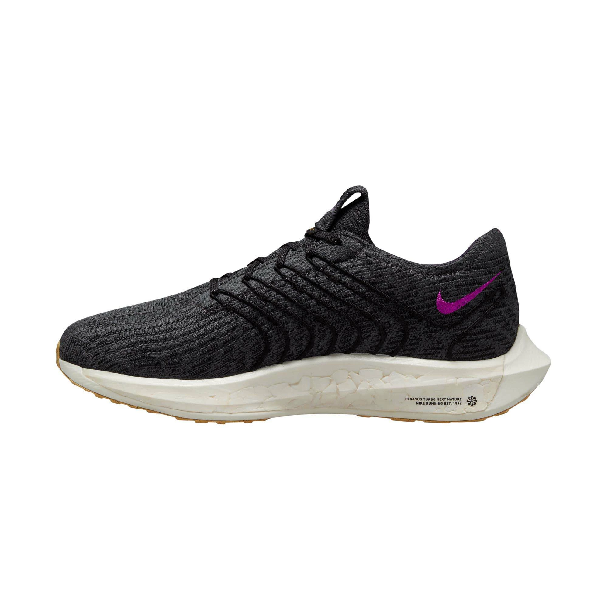 Nike | Men's Pegasus Turbo Next Nature Running Shoes - Black 4 Nike | Men's Pegasus Turbo Next Nature Running Shoes - Black - Image 2
