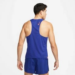 Nike | Men's DF ADV Aeroswift Singlet 11 Nike | Men's DF ADV Aeroswift Singlet -True Motion Sales Store DM4624 455 M Nike DFADVAeroswiftSinglet back