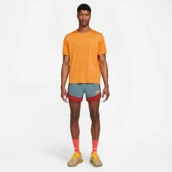 Nike | Men's DF Trail Rise 365 SS -True Motion Sales Store DM4646 738 M Nike DFTrailRise365SS Fullboody