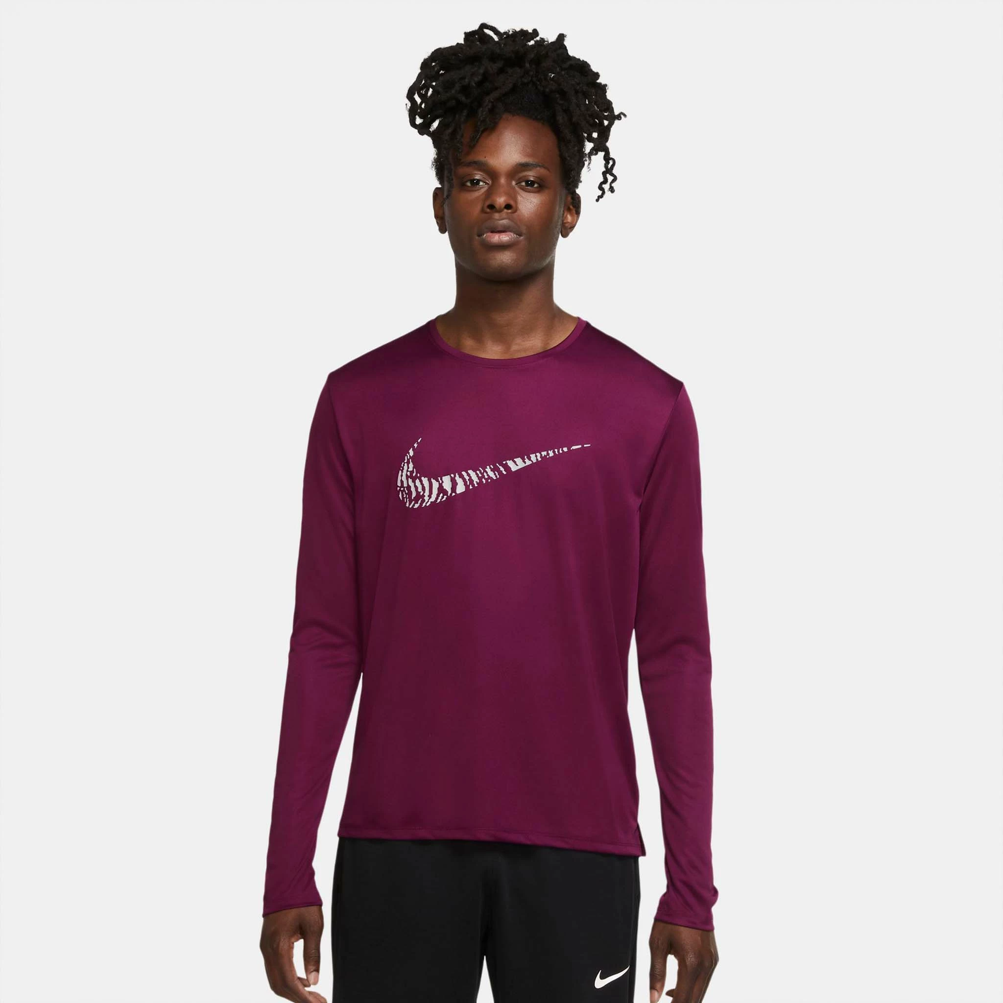 Nike | Men's DF UV Run Division Miler GX LS 3 Nike | Men's DF UV Run Division Miler GX LS