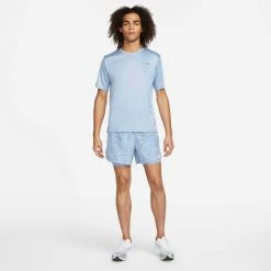 Nike | Men's DF UV Run Division Miler GX SS 14 Nike | Men's DF UV Run Division Miler GX SS -True Motion Sales Store DM4711 548 M Nike DFUVRunDivisionMilerGXSS frontfull